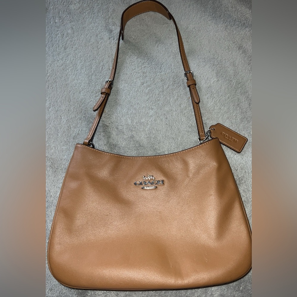 Coach Brown Leather Shoulder Bag